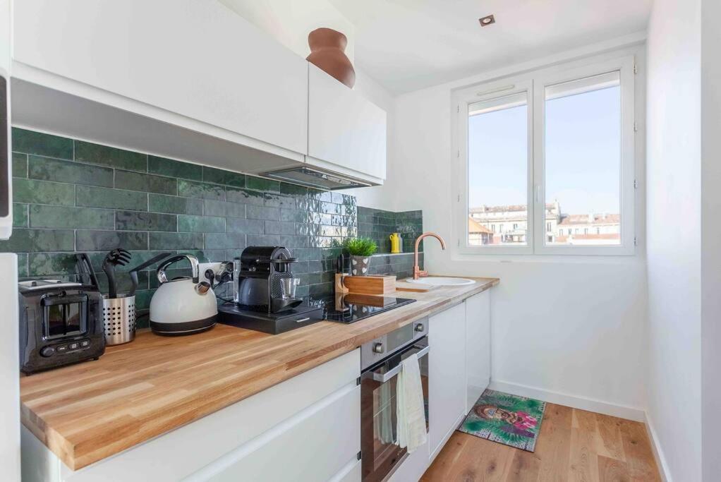Ferienwohnung Le Lulli - Un T2 Moderne Et Epure Marseilles Exterior foto